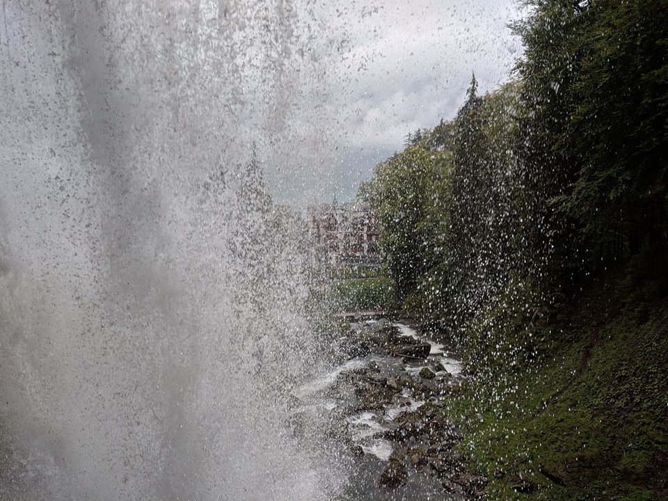 [grand hotel through water]